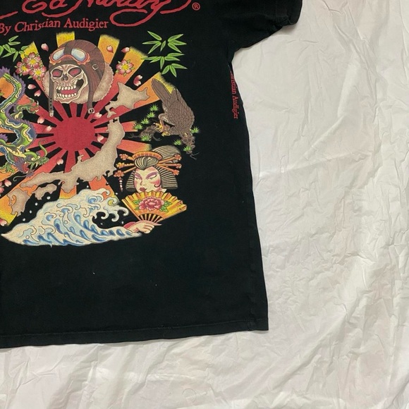 Y2k ed hardy t-shirt - Picture 6 of 8